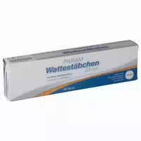 Wattestab m Wattekopf 23 cm 100 st
