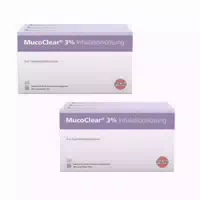 Doppelpack Mucoclear 3% 2x20x4 ml