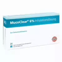Mucoclear 6% Nacl Inhalationslösung 20x4 ml Inhalationslösung