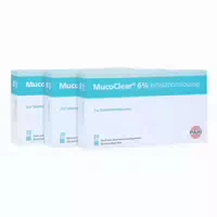Mucoclear 6% Nacl Inhalationslösung 60x4 Ml Inhalationslösung