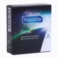 «glow» – Leuchtende Kondome, 12er Pack, Fluoreszierend 12 Kondome 12 St