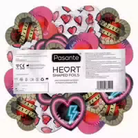 «hearts» – Romantische Kondome, 144er Pack, Herz Folien 144 Kondome 144 st