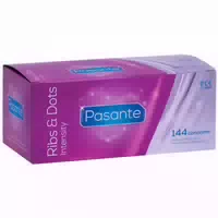 Pasante Intensity Gerippte Und Genoppte Kondome 144 Stk