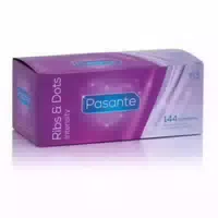 Pasante Ribs & Dots Intensity Kondome