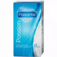 Pasante Passion Gerippte Kondome 12 Stk