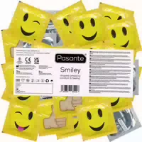 «smiley» Motivkondome mit Freizügiger Comfort Form 144 Kondome 144 st