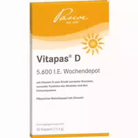 Vitapas D 5 600 I E Wochendepo 30 st Kapseln