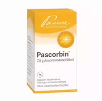 Pascorbin 7,5 G Ascorbinsäure 50ml Injektionslösung