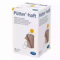 Pütter Haft Binde 10 Cm X 5 M 1 St