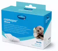 Cosmopor Silicone 7,2 cm X 5 cm P25 25 st Verband