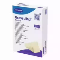 Grassolind Salbenkompressen 7,5x10 Cm Steril 10 St Kompressen
