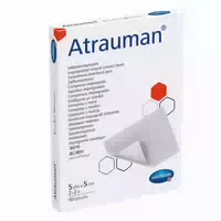 Hartmann Atrauman Salbenkompresse, Wirkstofffrei, Steril 5 X 5 cm – Packung = 10 Stück 10 st