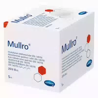 Hartmann Mullro Verbandmull 20 Fädig 8 Lagig 5 m 1 st