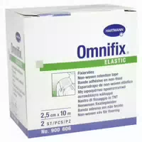 Hartmann Omnifix Elastic Fixiervlies, 10 M, Hypoallergen 2,5 cm Packung = 1 Rolle 2 st