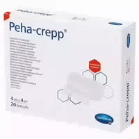 Hartmann Peha Crepp Fixierbinde, 4 M, Superelastisch 4 cm 1 Stück – Einzeln Verpackt 4 m 1 st