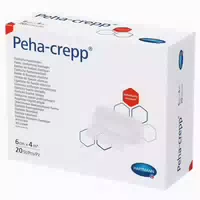 Hartmann Peha Crepp Fixierbinde, 4 M, Superelastisch 4 cm 1 Stück – Einzeln Verpackt 4 m 1 st