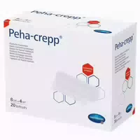 Hartmann Peha Crepp Fixierbinde, 4 M, Superelastisch 4 cm 1 Stück – Einzeln Verpackt 4 m 1 st