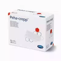 Peha Crepp Fixierbinde 10cmx 4m die Superelastische Fixierbinde mit Hohem Naturfaseranteil