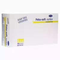 Peha Soft Syntex Puderfrei Untersuchungshandschuhe Unsteril M 100 St Handschuhe