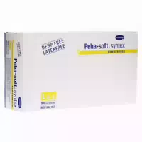 Hartmann Peha Soft Syntex Vinyl Untersuchungshandschuhe Weiß Gr Xl 100 St
