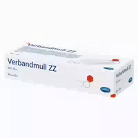 Hartmann Verbandmull Zz in Zickzack Lagen 20 Fädig 8 Lagig 1 m 1 st