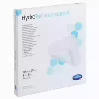 Hydrotac Transparent Hydrozellulärer Gel Verband 10 St