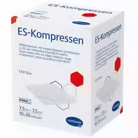Es Kompressen Steril 7,5x7,5 cm Großpackung 10x10 st Kompressen