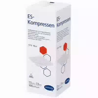 Es Kompressen Unsteril 7,5x7,5 Cm 16fach 100 St Kompressen