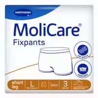 Molicare Fixpants Short Leg Größe L 3 St