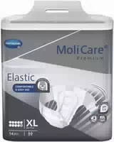 Molicare Premium Elastic, 10 Tropfen, Gr Xl, 140 175 cm Hüftumfang 4x14 st