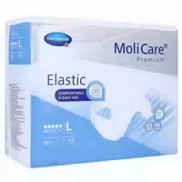 Molicare Premium Elastic, 6 Tropfen, Gr L, 115 145 Cm Hüftumfang