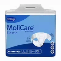 Molicare Premium Elastic, 9 Tropfen, Gr L, 115 145 Cm Hüftumfang 3x24 St