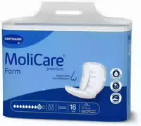 Molicare Premium Form 9 Tropfen Einlagen 16 st