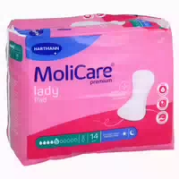Molicare Premium Lady Pad 4,5 Tropfen Inkontinenzeinlagen 12x14 St