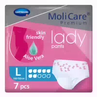 Molicare Premium Lady Pants, 7 Tropfen, Gr M, 80 120 Cm Hüftumfang 4x8 St