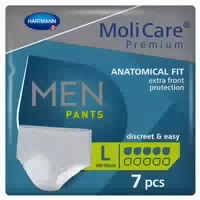 Molicare Premium Men Pants 5 Tropfen Gr L, Die Pants Wurden Speziell Für Männer Entwickelt Und Sind Einfach In Der Handhabung