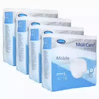 Molicare Premium Mobile, 6 Tropfen, Gr L, Hüftumfang 100 150 cm 14 st