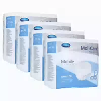 Molicare Premium Mobile, 6 Tropfen, Gr S, 60 90 cm Hüftumfang 14 st