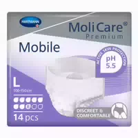 Molicare Premium Mobile 8 Tropfen Gr L Einweghose 14 St
