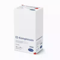 Es Mullkompressen Steril 10 X 20 Cm, 17 Fädig, 8 Fach