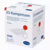 Hartmann Es Kompressen Steril 8 Lagig 25 X 2 Stück 7,5 X 7,5 cm Einzelpackung 25x2 st
