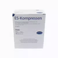 Es Mullkompressen Steril 7,5 X 7,5 Cm, 17 Fädig, 8 Fach 100 st