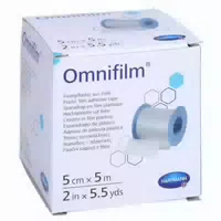 Omnifilm Fixierpflaster Folie 5 Cmx5 m 1 st Pflaster