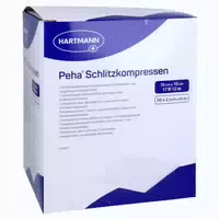 Peha Schlitzkompressen Steril 10 X 10 cm 20x2 st