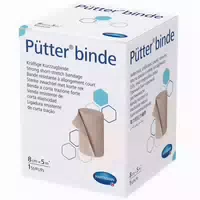 Pütter Haft Binde 8 Cmx5 m 1 st Binden