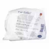 Hartmann Pur Zellin Tupfer 500 Stück 4 Cm X 5 Cm Keimreduziert