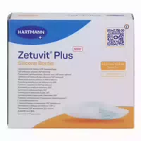 Zetuvit Plus Silicone Border 12,5x12,5 Cm