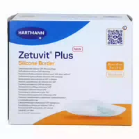 Zetuvit Plus Silicone Border 8x8 Cm