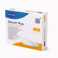 Zetuvit Plus Silicone Border Oval 13x15, 10 St