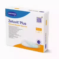 Zetuvit Plus Silicone Border Sacrum 18x1 10 St
